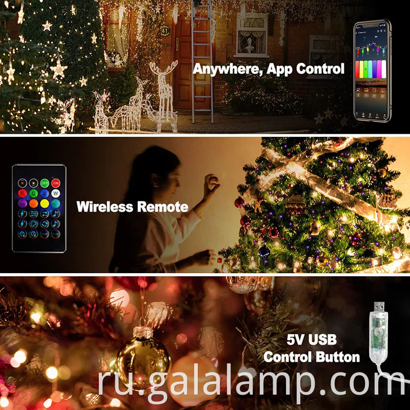 100 светодиодных водонепроницаемых USB -стрип